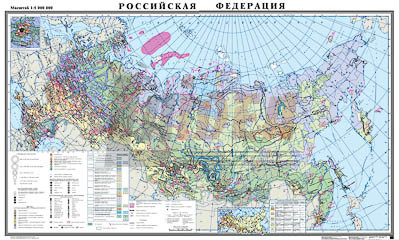 Экономическая карта россии